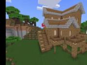 How to build a Big Log Mansion in Minecraft