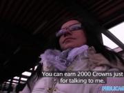 PublicAgent Wendy if left with cum all over her pussy