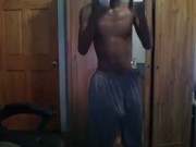 me working out,im back