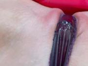 Tight soaked wet panties masturbation. Girl POV clit and pussy play to orgasm