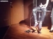 Mistress ruined orgasm for slave Total cum control femdom