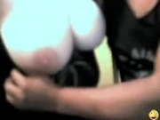 Big tits get shown on webcam