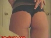 Thong dancing webcam tease