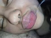 daddy cum on my lips, he jerked in face off until he cum right on my big lipsðŸ�†ðŸ¥›ðŸ¥›ðŸ¤¤ðŸ˜‹ðŸ’¦ðŸ˜µðŸ˜µâ€�ðŸ’«ðŸ�†ðŸ¥›