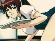 Busty Beauty Loves Serving Coffee and Pussy to a Big Cock