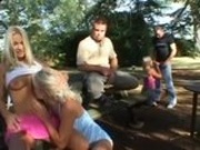 Anastasia Christ outdoor orgy