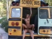 Sucking and fucking the bus driver