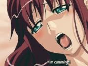 Pink Haired Beauty with Big Tits Loves Sucking Cock and Swallowing Semen