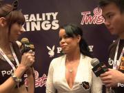 PornhubTV Nikki Delano Interview at 2014 AVN Awards