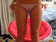 Brunette Masturbates for Webcam