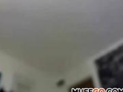 Sexy wet amateur babe teasing