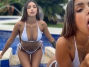 Pool day and hard sex! With the beautiful Colombian Teen Samy Sun7