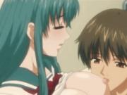 Blue Haired Girl Loves Getting Fucked by Big Cock
