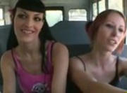 Teen Rachel Rotten - School Bus Girls