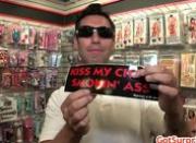 Hunky straigt guy gets sucked