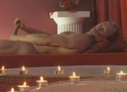 Healthy penis and self relaxation massage