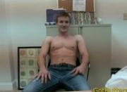 Guy gets deep anal fuck gay sex