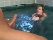 Super hot czech teen fucked at a pool