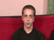 Horny gay guy can resist some straight