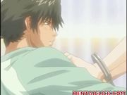 Slim sexy anime gay rides hard cock