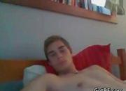 Twink Plays With His Big Stiff Dick
