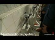 Group of gays in public toilets