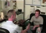 Twink boy in the interview with Scott