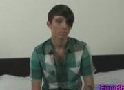 Cute gay emo stripping and jerking
