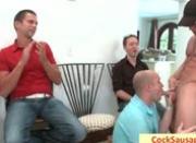 Muscled guy gets his ass rimmed