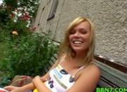 Pretty girl gets fucked doggystyle