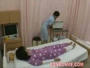nurse handjob in front of wife 01