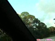 asian blowjob in park
