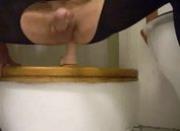 Jerking crossedresser sextoys