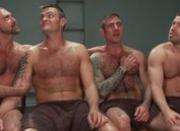 Gay BDSM groupsex video 1 by BoundPride