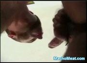 Huge Cum Shot During 4way