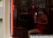 Real hooker gives bj to customer