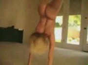 Flexible Gymnastic Blonde