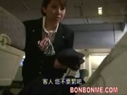 Stewardess fuck with passenger