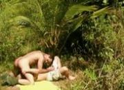Amateur sex in the forest