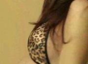 Pregnant leopard print bikini
