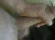 Husband Rubs His Cock & Balls On Wife's Face Then Cums