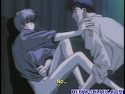 Anime twink experimenting gay sex