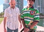 Dude rides enourmous fat black dick