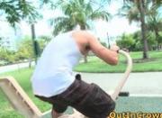 Hot hetero hunks get outed in public