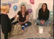 Sexy chicks play truth or dare sexgame