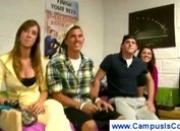 College girl sucks a dick