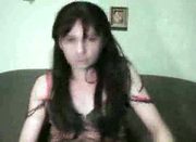 Brunette CD On Webcam