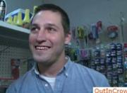 Dude sucking some amazing cock in store by outincrowd