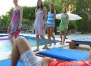 luxury gangbang with four girls and me