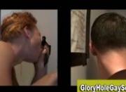 Straight guy fooled at a gloryhole